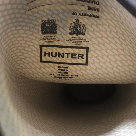 Hunter boots - Picture 2 of 4